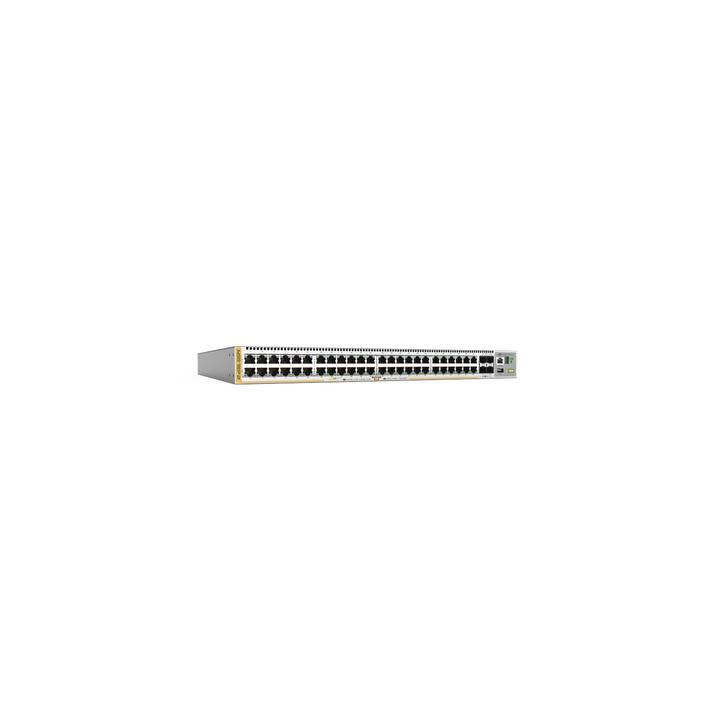 Switch L3 Stackable, 48x 10/100/1000-T PoE+, 4x SFP+, Fuente redundante integradas 740 Watts (TAA compliant version)