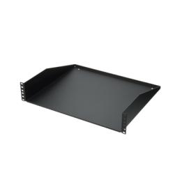 Charola para Soportar Equipos en Rack de 19", con Capacidad de Carga de 30Kg, 2UR