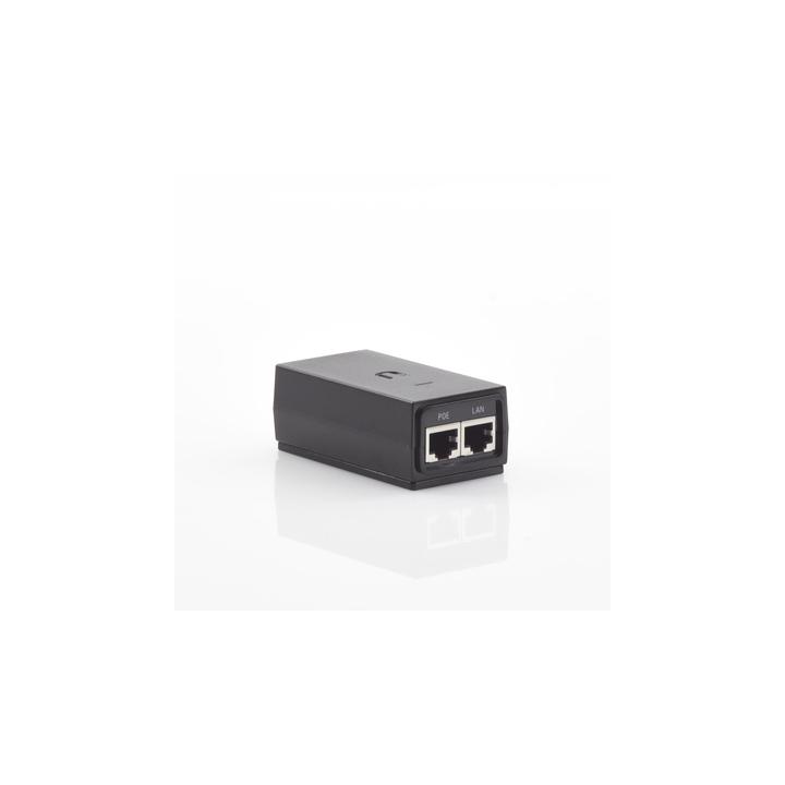 Adaptador PoE Ubiquiti de 24 VDC, 0.5 A con puerto Gigabit, compatible con airGateway