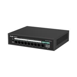 Switch PoE+ no Administrable, hasta 120 Watts, no administrable, 8 puertos PoE+, 2 Uplink Gigabit Ge / SFP