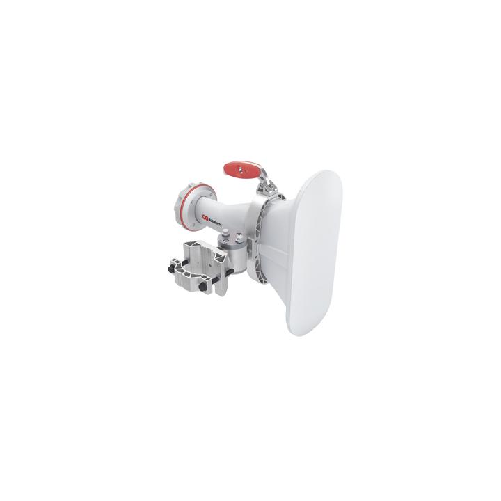 Antena asimétrica de 90° (90°H 25°V) 16 dBi tipo cuerno 5180-6000 MHz altamente eficiente, sin cables, sin