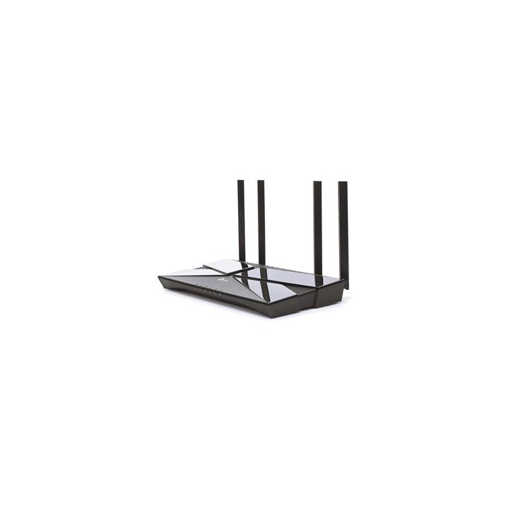 Router WiFi 6 AX 1500Mbps / MU-MIMO 2X2 y OFDMA / 1 Puerto WAN 10/100/1000 Mbps / 4 Puertos LAN 10/100/1000 Mbps / 4