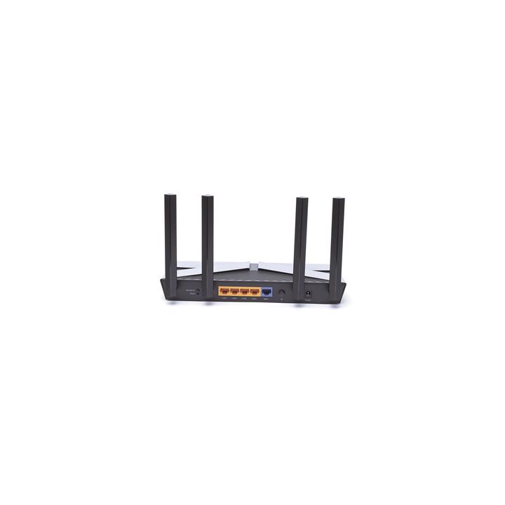 Router WiFi 6 AX 1500Mbps / MU-MIMO 2X2 y OFDMA / 1 Puerto WAN 10/100/1000 Mbps / 4 Puertos LAN 10/100/1000 Mbps / 4
