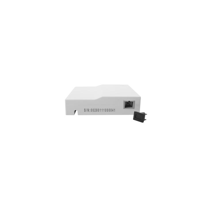 Caja Terminal de Fibra Óptica (Roseta) con un Acoplador SC/APC, Color Blanco