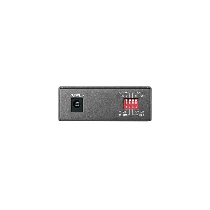 Convertidor Fibra Óptica WDM Monomodo / 1 puerto RJ45 10/100 Mbps / 1 puerto SC/UPC 100 Mbps /  Hasta 20 Km / Para su
