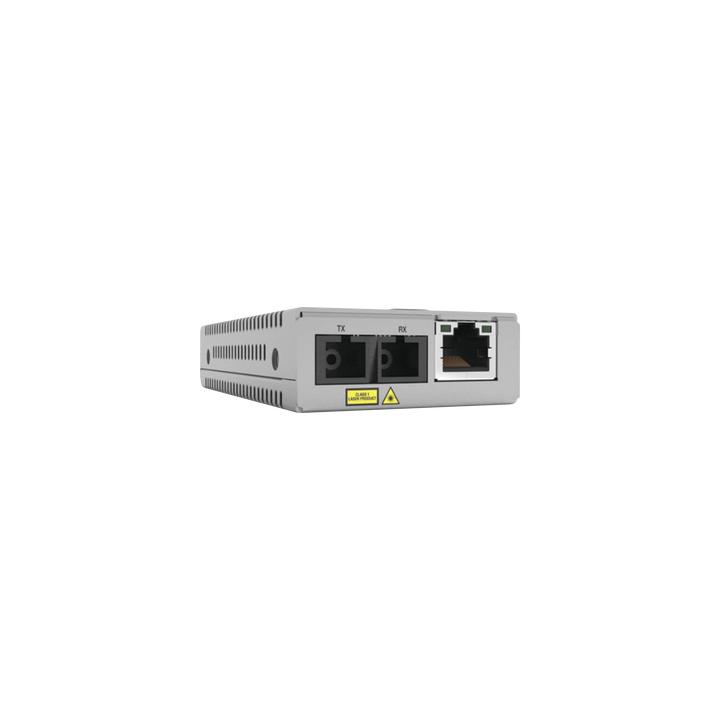 Convertidor de medios Gigabit, conector SC Distancia (20KM) Monomodo Versión TAA