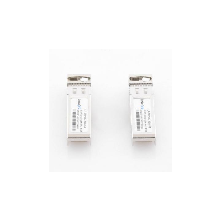 Transceptores Ópticos Bidireccionales SFP+ (Mini-Gbic) / Monomodo 1270 & 1330 nm / 10 Gbps / 10GBASE-BX / Conector