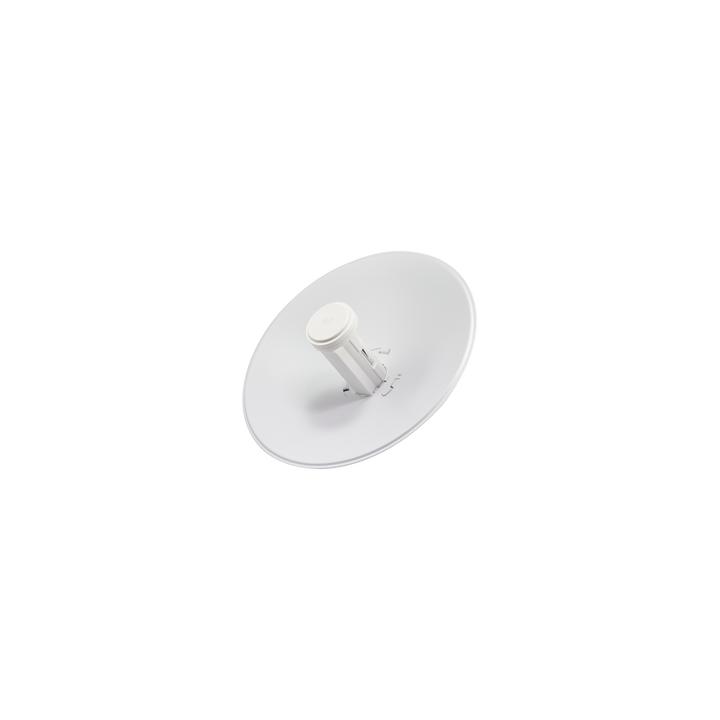 PowerBeam airMAX M5, hasta 150 Mbps, frecuencia 5 GHz (5170-5875 MHz) con antena tipo plato de 22 dBi
