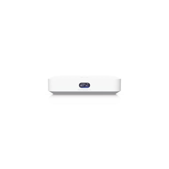UCG Max Cloud Gateway de 2.5 GbE Compacto con Soporte para hasta 30 Dispositivos UniFi, 300+ Clientes, Enrutamiento IPS