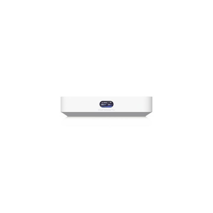 UCG Max Cloud Gateway de 2.5 GbE Compacto con Soporte para hasta 30 Dispositivos UniFi, 300+ Clientes, Enrutamiento IPS