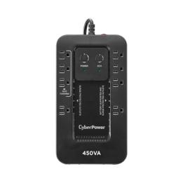 UPS de 450 VA/260 W, Topología Standby con Modo Ahorrador ECO, Entrada 120 Vca NEMA 5-15P, Con 8 Tomas NEMA 5-15R
