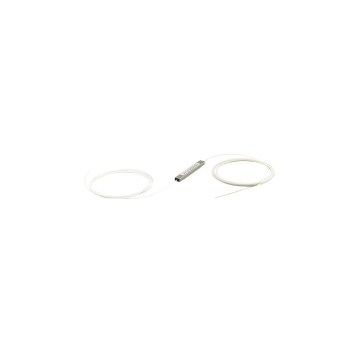 Splitter Balanceado (Divisor Óptico) tipo PLC, 1x2, (50/50), para fusión (sin conectores)