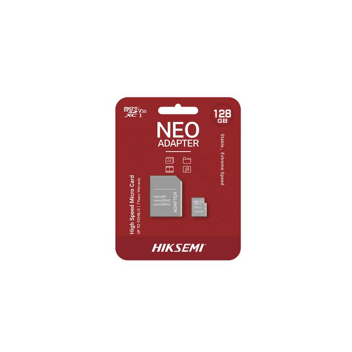 Memoria microSD con Adaptador Ideal para Celular o Tablet / 128 GB / Multipropósito / Clase 10 / 92 MB/s Lectura / 50