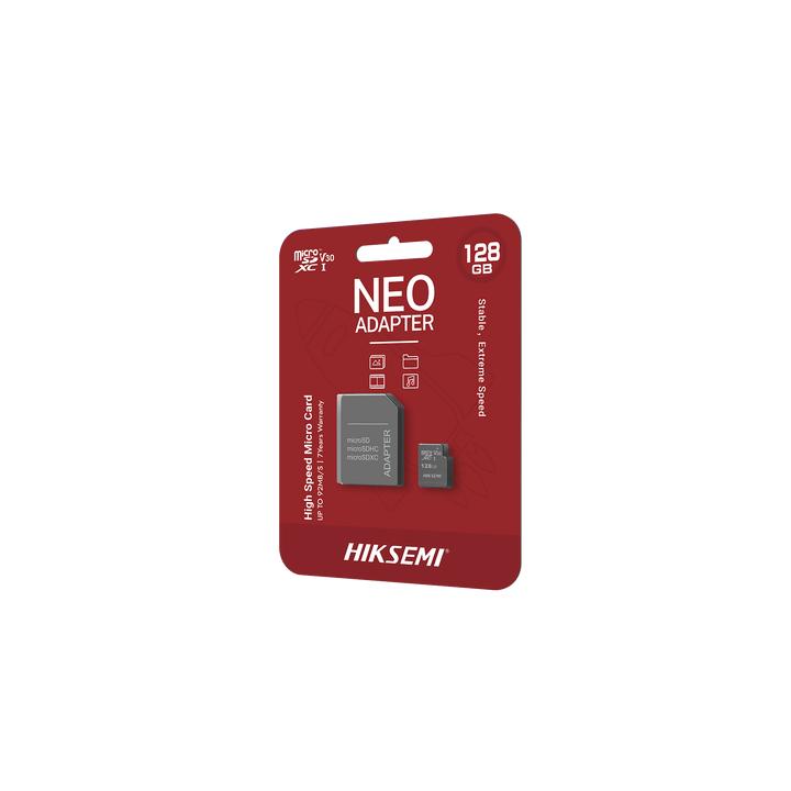 Memoria microSD con Adaptador Ideal para Celular o Tablet / 128 GB / Multipropósito / Clase 10 / 92 MB/s Lectura / 50