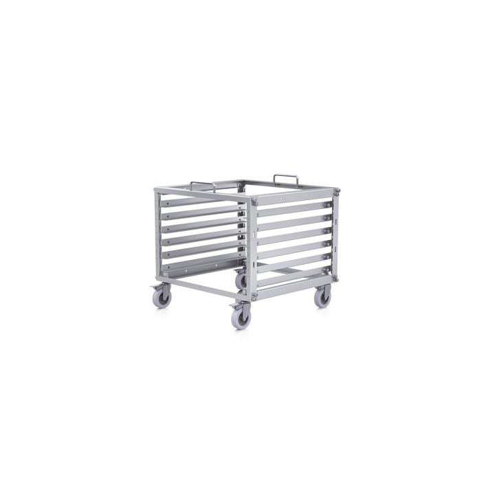 Rack Abierto 6U Compacto y Apilable sin Herramientas para Equipos UniFi, Ensamblaje Toolless, Ruedas con Seguro y
