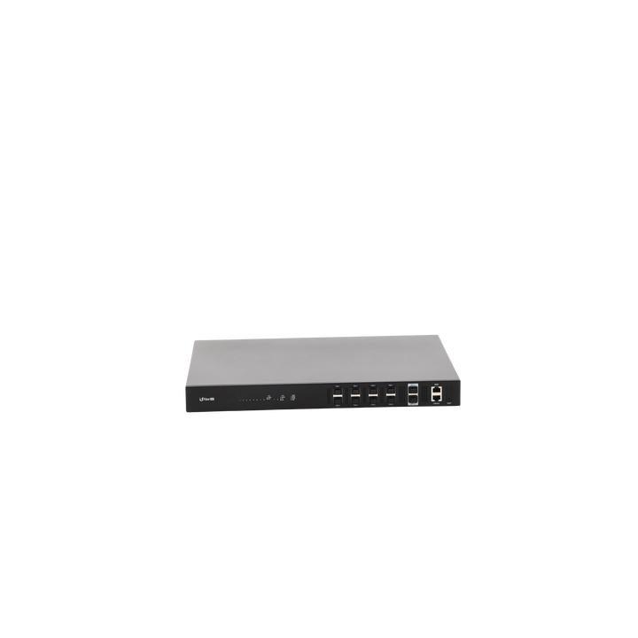 UFiber GPON OLT, Terminal de línea óptica hasta 1024 ONUs concurrentes, con 8 puertos SFP GPON + 2 puertos SFP+ 10 G