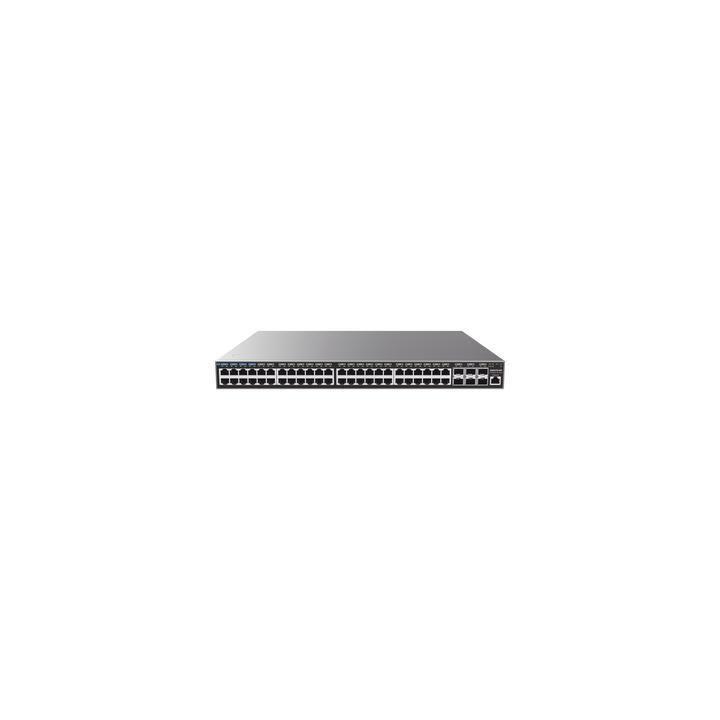 Switch Capa 3 PoE+ Administrable / 48 puertos 10/100/1000 Mbps + 6 Puertos SFP+ de 10 Gigabits / Hasta 740W /