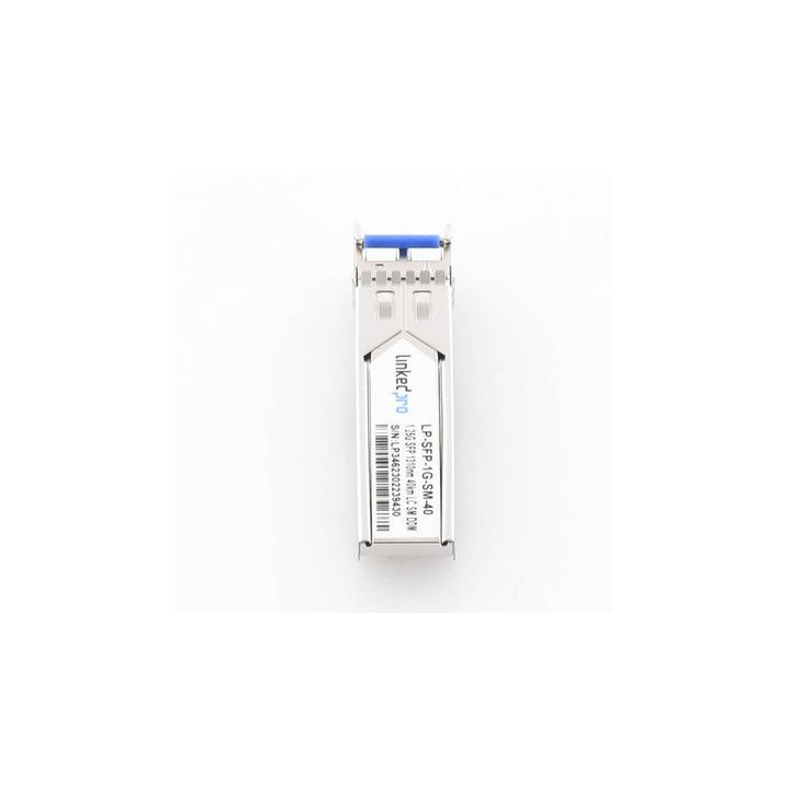 Transceptor Óptico SFP (Mini-Gbic) / Monomodo 1310 nm / 1.25 Gbps / 1000BASE-EX / Conectores LC/UPC Dúplex / DDM /