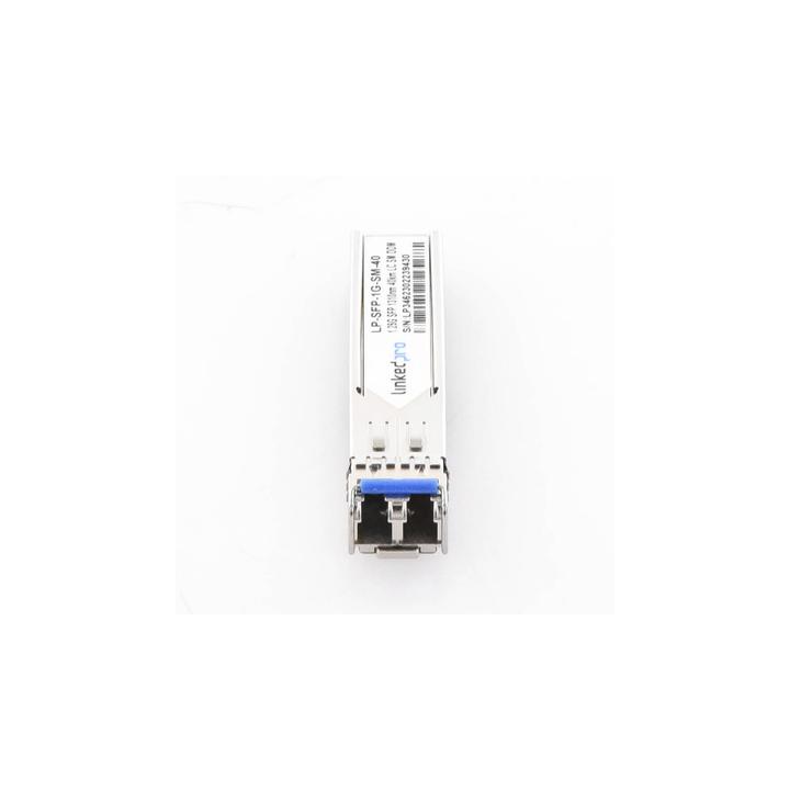 Transceptor Óptico SFP (Mini-Gbic) / Monomodo 1310 nm / 1.25 Gbps / 1000BASE-EX / Conectores LC/UPC Dúplex / DDM /