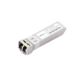 Transceptor Óptico SFP+ (Mini-Gbic) / Monomodo 1550 nm / 10 Gbps / 10GBASE-ZR / Conectores LC/UPC Dúplex / DDM /