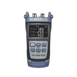 Medidor de Potencia Óptica (OPM) para Fibra Óptica en Redes FTTx / Soporta 3 Longitudes de Onda: 1310nm, 1490nm y