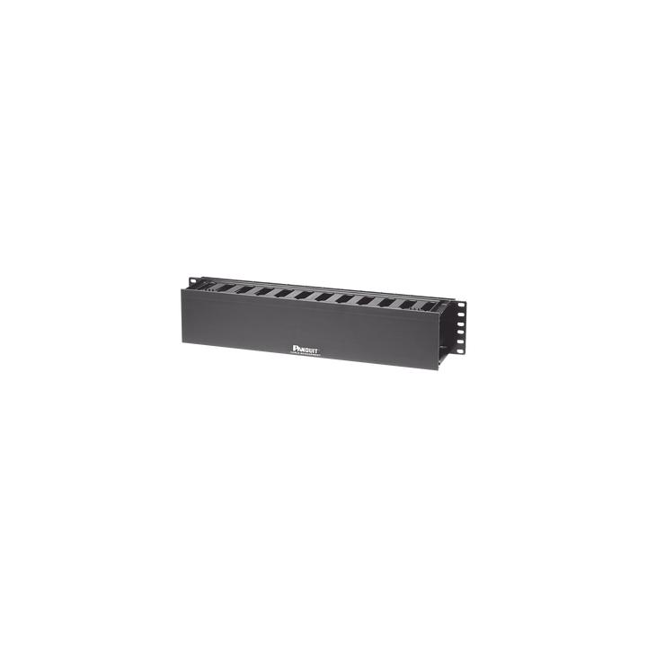 Organizador de Cables Horizontal PatchLink, Sencillo (Solo Frontal), Para Rack de 19in, 2UR