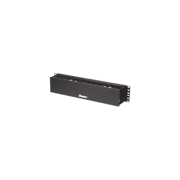 Organizador de Cables Horizontal PatchLink, Sencillo (Solo Frontal), Para Rack de 19in, 2UR