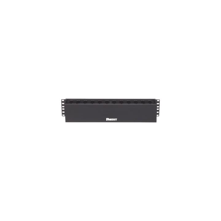Organizador de Cables Horizontal PatchLink, Sencillo (Solo Frontal), Para Rack de 19in, 2UR