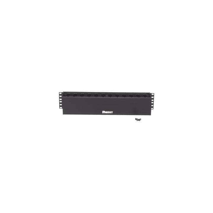 Organizador de Cables Horizontal PatchLink, Sencillo (Solo Frontal), Para Rack de 19in, 2UR