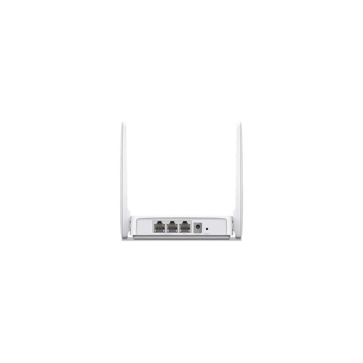 Router Inalámbrico N /  2.4 GHz de 300 Mbps / 1 Puerto WAN 10/100 Mbps  / 2 Puertos LAN 10/100 Mbps / 2 antenas de 5