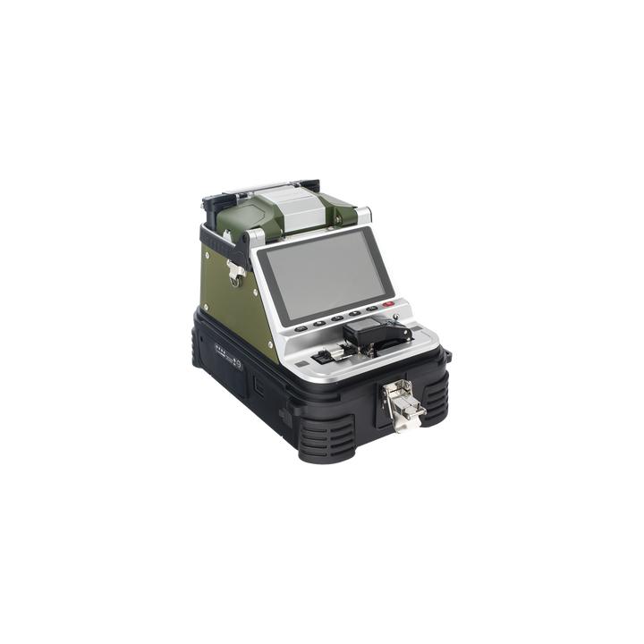 Fusionadora de Fibra Óptica Multimodo y Monomodo / 6 Motores / Alineación por Núcleo / OPM + VFL / Cleaver
