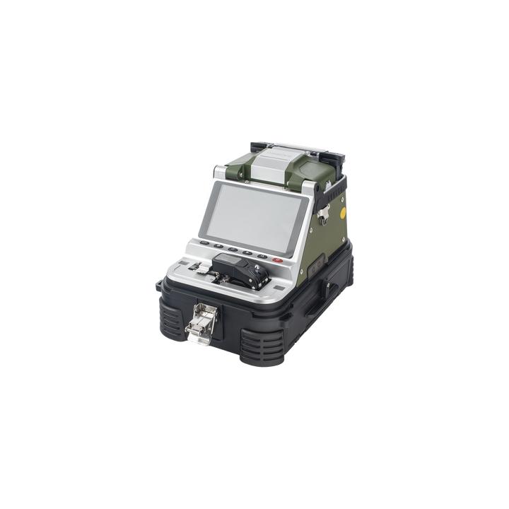 Fusionadora de Fibra Óptica Multimodo y Monomodo / 6 Motores / Alineación por Núcleo / OPM + VFL / Cleaver