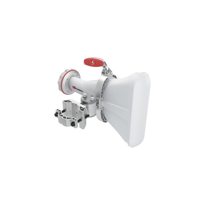 Antena asimétrica de 60° (60°H 25°V) 17 dBi tipo cuerno 5180-6000 MHz altamente eficiente, sin cables, sin