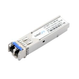 Transceptor Óptico SFP (Mini-Gbic) / Monomodo 1310 nm / 1.25 Gbps / 1000BASE-EX / Conectores LC/UPC Dúplex / DDM /