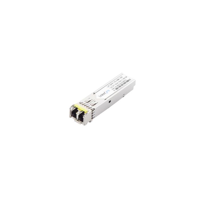 Transceptor Óptico SFP (Mini-Gbic) / Monomodo 1550 nm / 1.25 Gbps / 1000BASE-ZX / Conectores LC/UPC Dúplex / DDM /