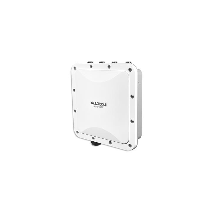 Punto de Acceso Industrial Super Wi-Fi 6 Conectorizado 2x2, Doble Banda Simultanea en 2.4 y 5 GHz, Hasta 400 m de