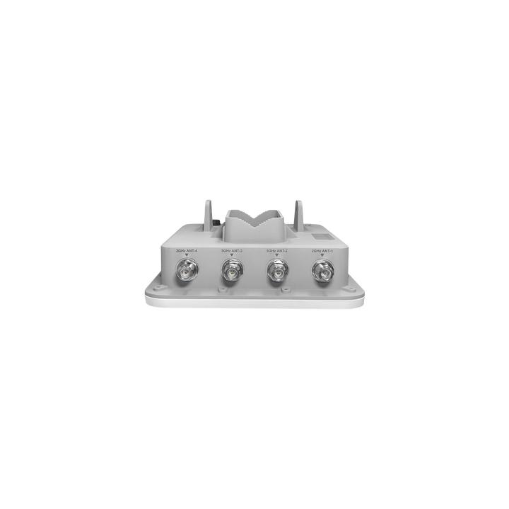 Punto de Acceso Industrial Super Wi-Fi 6 Conectorizado 2x2, Doble Banda Simultanea en 2.4 y 5 GHz, Hasta 400 m de