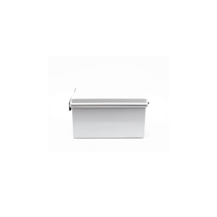 Gabinete de Plástico ABS, Uso en Intemperie ip66 (300 x 300 x 180 mm) Cierre por Broche Inoxidable y Permite Cerrado
