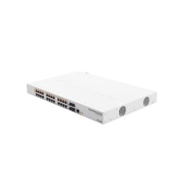 CRS328-24P-4S+RM - 24 port Gigabit Ethernet router/switch with four 10Gbps SFP+
