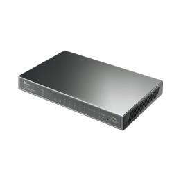 Switch PoE JetStream SDN Administrable 8 puertos 10/100/1000 Mbps + 2 puertos SFP, 8 puertos PoE, 61W, administración