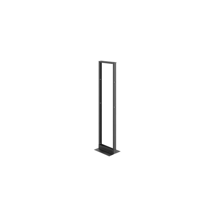 Rack de Dos Postes Estándar de 19 in, Rieles Numerados y Roscados #12-24, Fabricado en Aluminio, 45 Unidades de Rack,