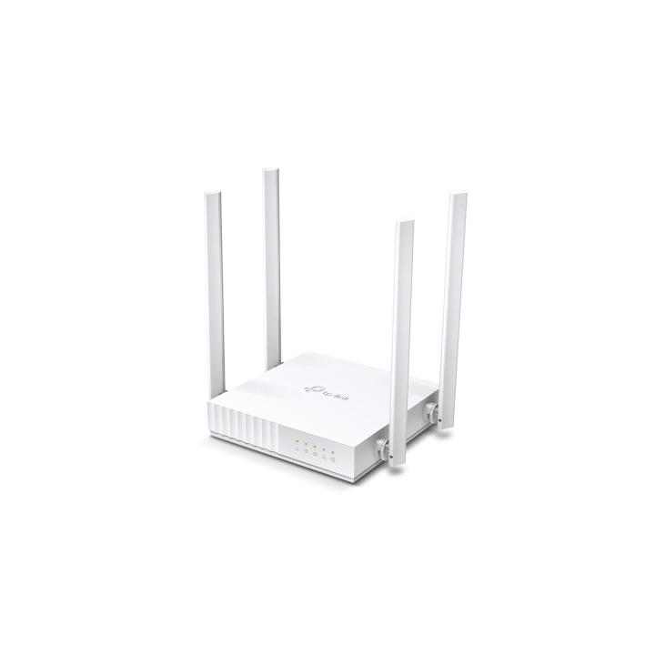 Router Inalámbrico AC750 / 2.4 GHz y 5 GHz Hasta 733 Mbps / 4 Antenas Externas Omnidireccional / 3 Modos en 1 / 4