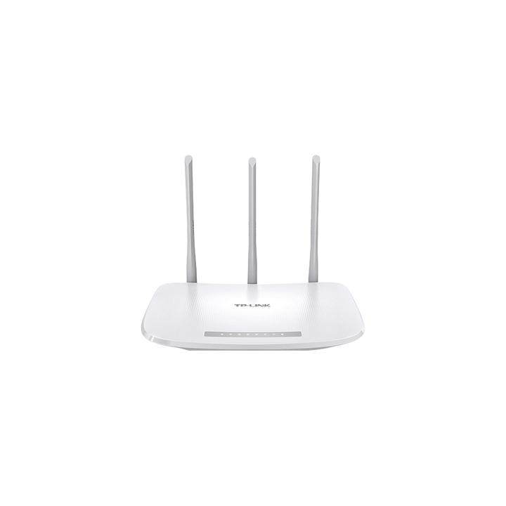 Router Inalámbrico WISP, 2.4 GHz, 300 Mbps, 3 antenas externas omnidireccional 5 dBi, 4 Puertos LAN 10/100 Mbps, 1