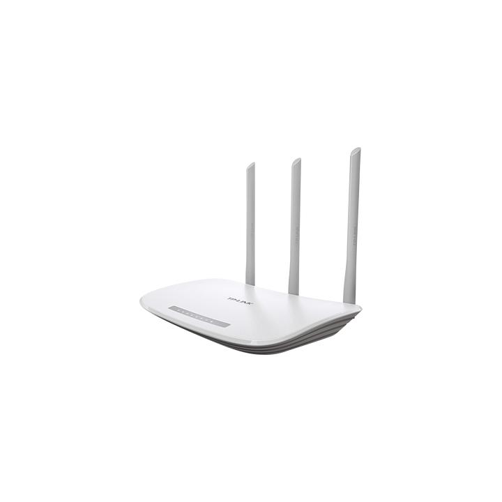 Router Inalámbrico WISP, 2.4 GHz, 300 Mbps, 3 antenas externas omnidireccional 5 dBi, 4 Puertos LAN 10/100 Mbps, 1