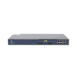 OLT de 2 puertos EPON con 6 puertos Uplink (4 puertos Gigabit Ethernet + 2 puertos Gigabit Ethernet SFP/SFP+) / hasta