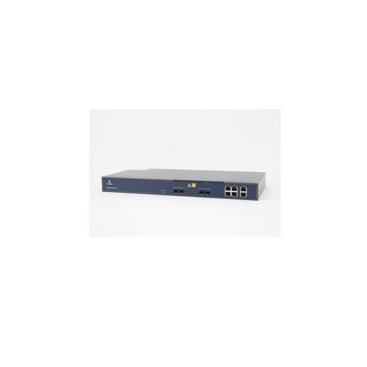 OLT de 2 puertos EPON con 6 puertos Uplink (4 puertos Gigabit Ethernet + 2 puertos Gigabit Ethernet SFP/SFP+) / hasta