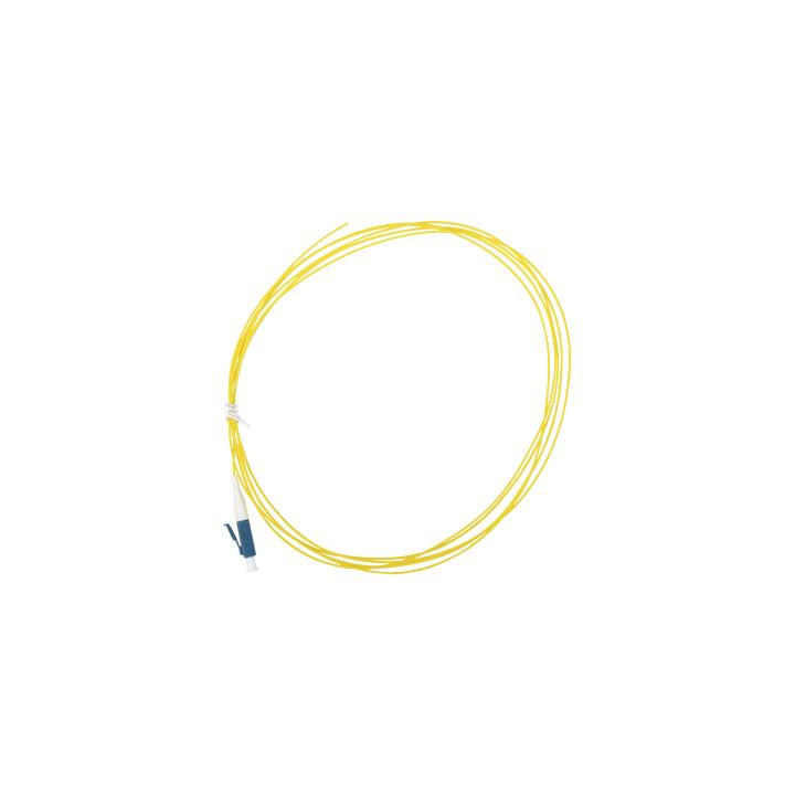 Pigtail de Fibra Óptica Monomodo LC/UPC, Simplex de 2 Metros (6.56 Pies)