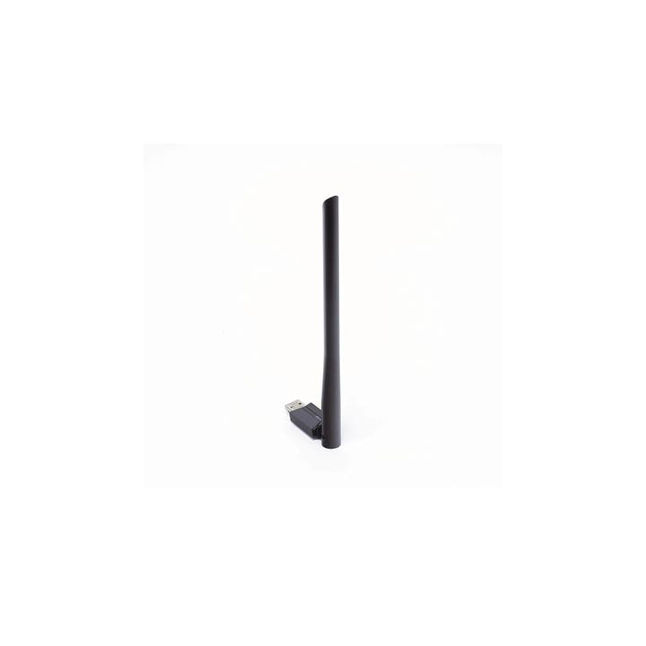 Adaptador  USB inalámbrico doble banda AC 600 Mbps, antena de alta ganancia.