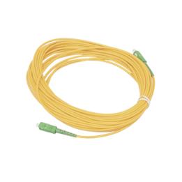 Jumper de Fibra Óptica Simplex, Monomodo, con Conectores SC/APC-SC/APC, 10 Metros (32.81 Pies)
