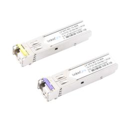 Transceptores Ópticos Bidireccionales SFP (Mini-Gbic) / Monomodo 1490 & 1550 nm / 1.25 Gbps / 1000BASE-BX / Conector